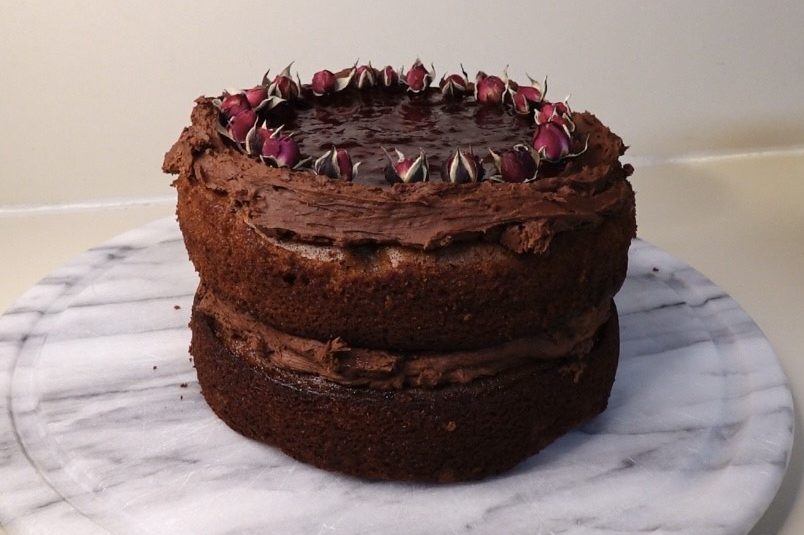 Viviana’s Valentine’s Day Chocolate Cake